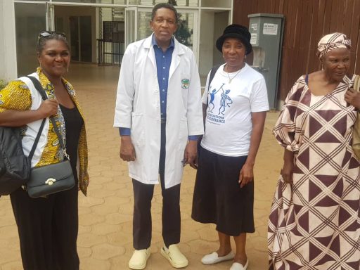 Accueil par le Directeur général du centre hospitalier