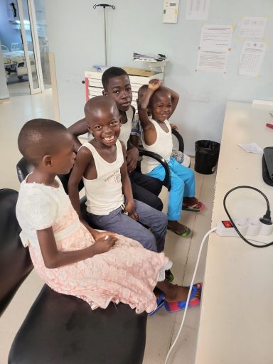 les 5 le lendemain de l'intervention